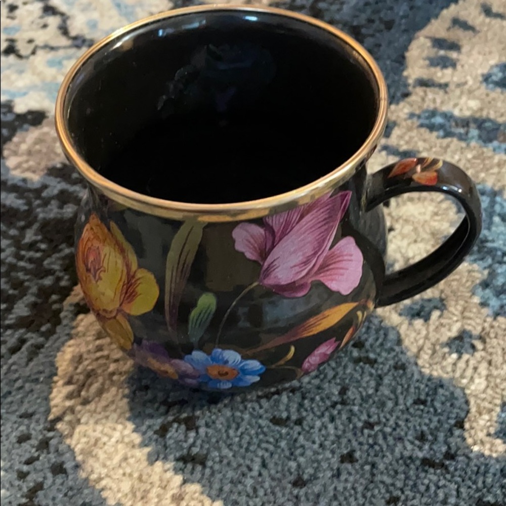 Mackenzie childs enamel coffee cup